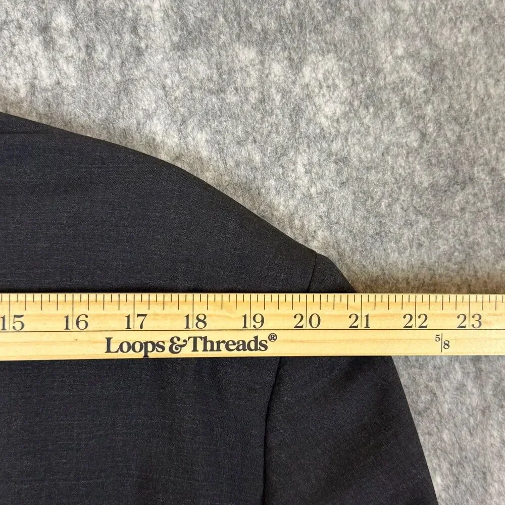 Brooks Brothers Explorer Regent Fit Men's 48R Dark Gray Wool Blend Blazer